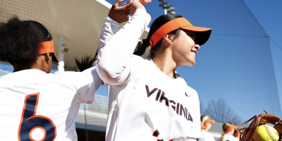 UVA softball players